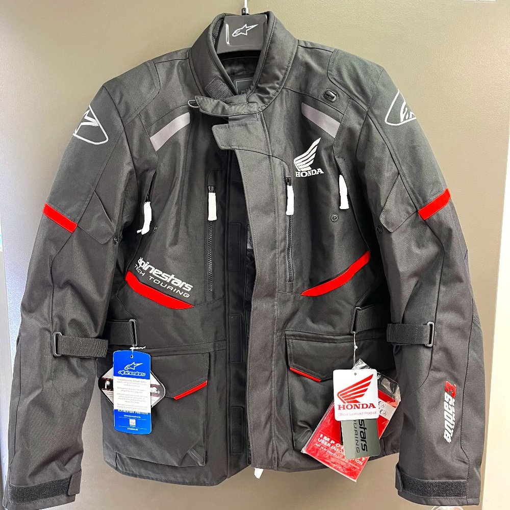 Alpinestars Honda Andes V3 Drystar Motorcycle Jacket - Large